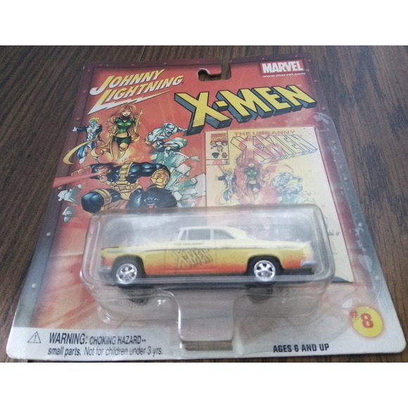 Johnny Lightning Marvel X-Men #8 '55 Chrysler C-300 (2002 Playing Mantis) - Picture 1 of 4